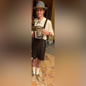Adult Lederhosen Octoberfest Halloween Costume